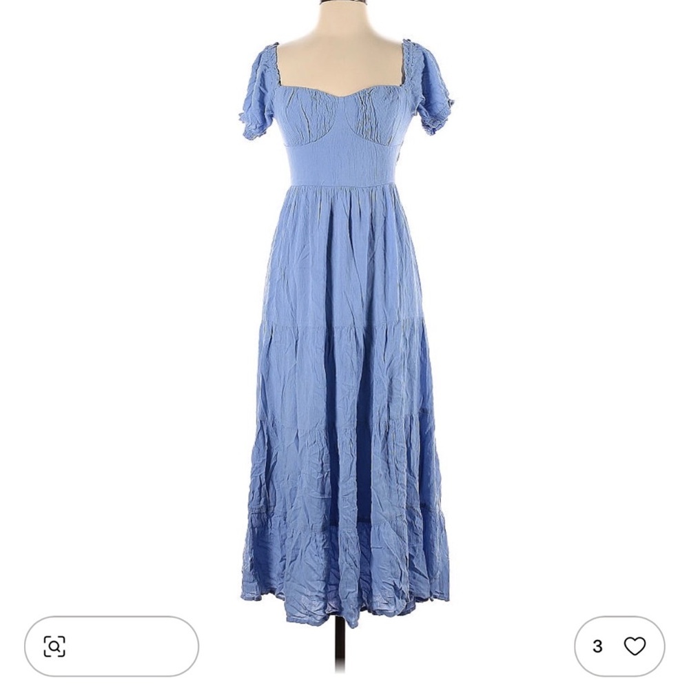 SNOW DAY SALE ❄️ Hollister Blue maxi dress